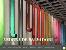 Tablet Screenshot of desalvadori.com